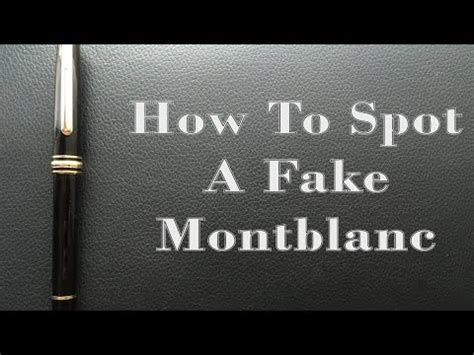 how to spot a fake mont blanc bag|Montblanc brief case .